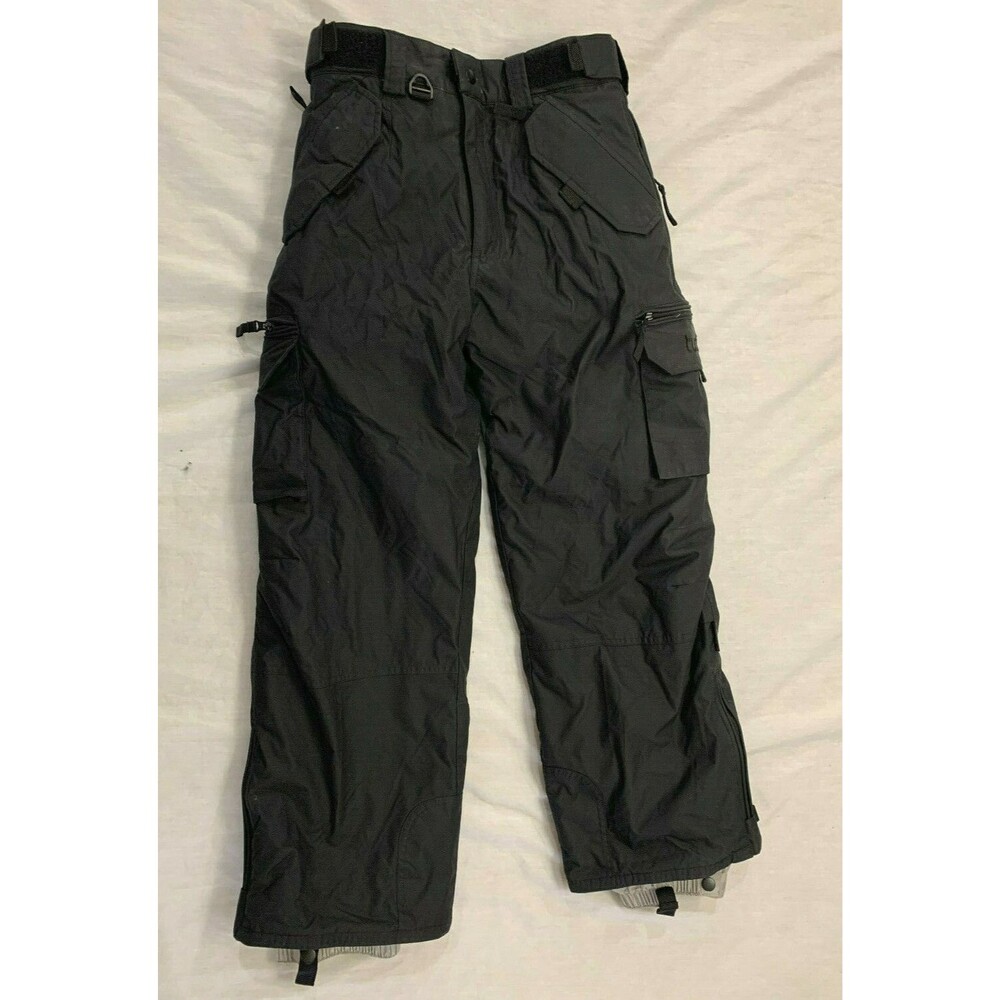 TURBINE BOARDWEAR FDWeeBE BOYS NYLON CARGO SKI SNOW PANTS SIZE YOUTH M